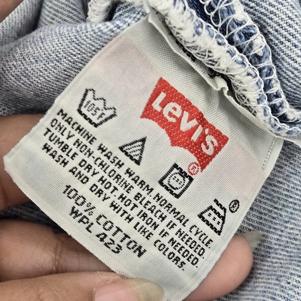 VINTAGE Levi's 501 Men Jeans 36X30 Blue Denim Original Fit Straight Y2K READ